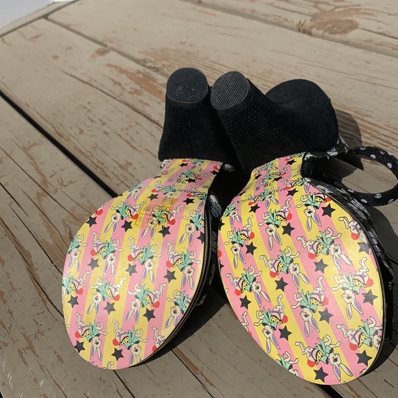 Polka dot pumps IRREGULAR CHOICE black white 36.5 - Picture 10 of 12